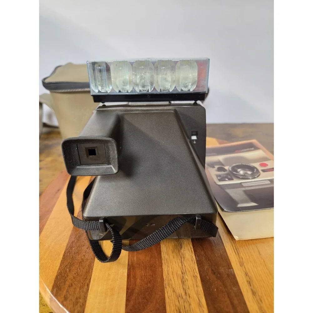 Polaroid Land Camera Pronto! RF land camera With Strap Sears Special Untested